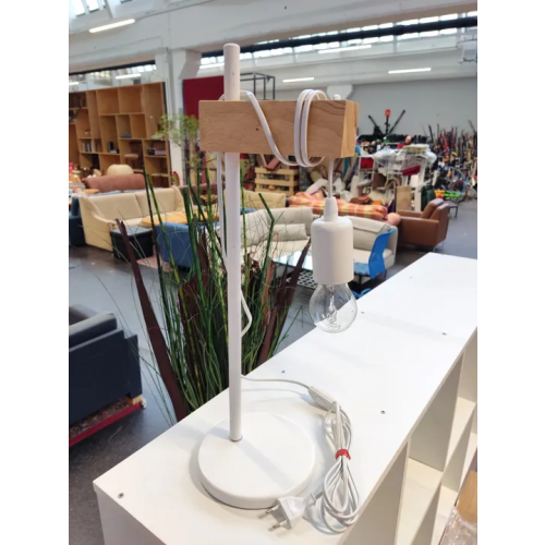 TOWNSHEND Tischlampe, weiß - Höhe 50 cm 