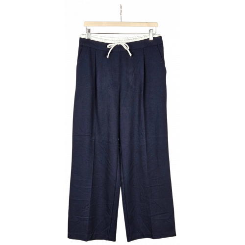ZARA Damen Hose, marine - Gr. M 
