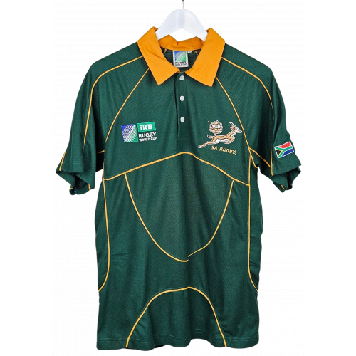 iRB Rugby World Cup Herren Poloshirt, grün - Gr. L