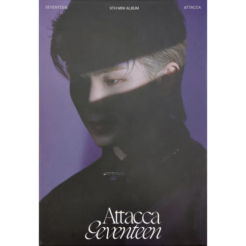 K-Pop - Seventeen - Attacca Seventeen - 9th Minialbum -  Carat Ver. - Photocard-Sammelbuch WOOZI - mit 15 Fotocards