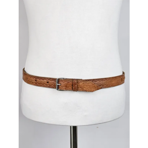 Vintage Ledergürtel -  Länge ca. 120  cm