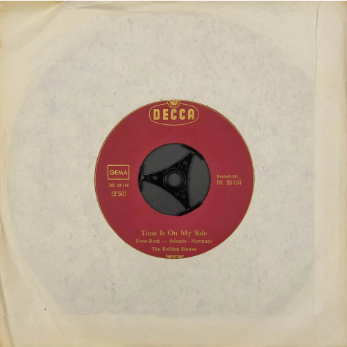 Single Vinyl The Rolling Stones "Time Is On My Side / Congratulations" 