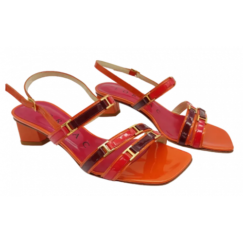 Lorbac Damen Sandalen, koralle - Gr. 36