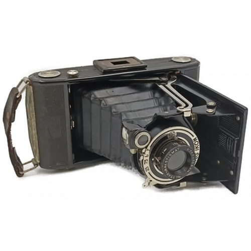 Zeiss Ikon Bob 510/2 Klappkamera mit Tasche