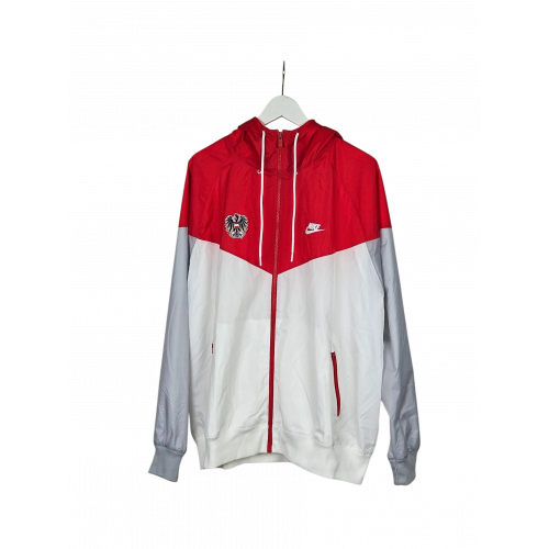 Nike Herren Sportjacke ÖSTERREICH, rot/weiß - Gr. XL