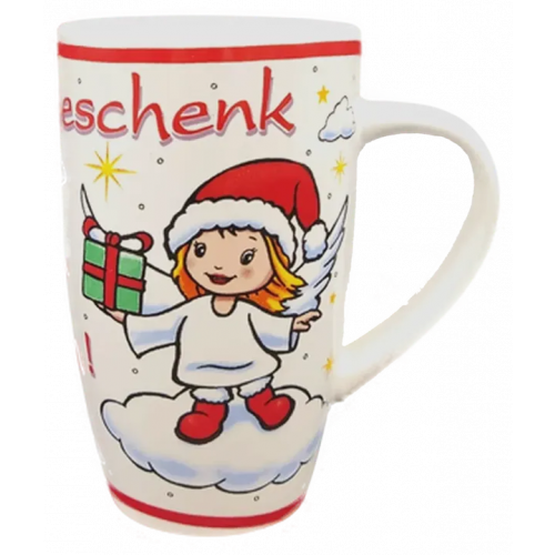 Cepewa Weihnachtstasse gemustert