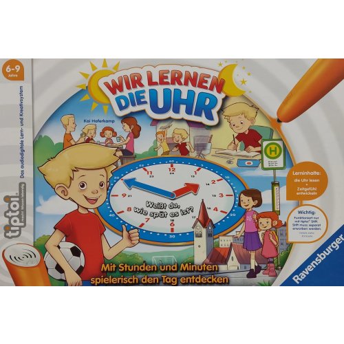 tiptoi® Wir lernen die Uhr - Lernspiel - RAVENSBURGER