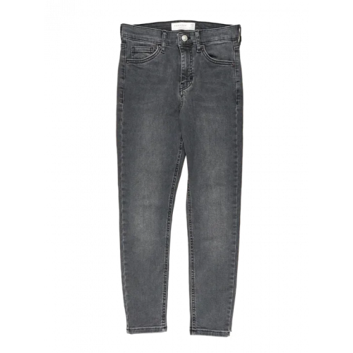 Topshop Mädchen Jeans, anthrazit - Gr. XS
