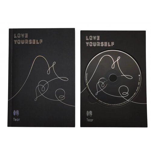 K-Pop - BTS - Love Yourself - Tear - Fotobuch mit Audio CD in Papiermanschette