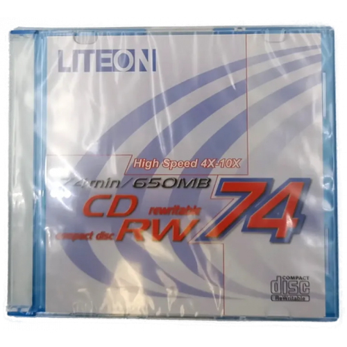 Liteon CD-RW  High-Speed - 74 min / 650 MB wiederbeschreibbar