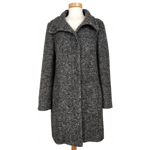 Steffi's Pick - Hugo Boss Damen Mantel, schwarz/weiß - Gr. S