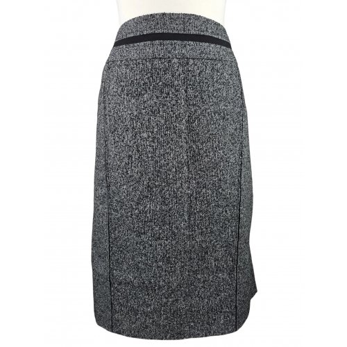 s.Oliver Damen Rock, grau - Gr. XXL/44