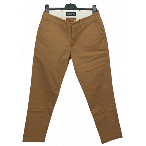 Abercrombie & Fitch Herren Hosen braun/khaki Gr. W31 / L30