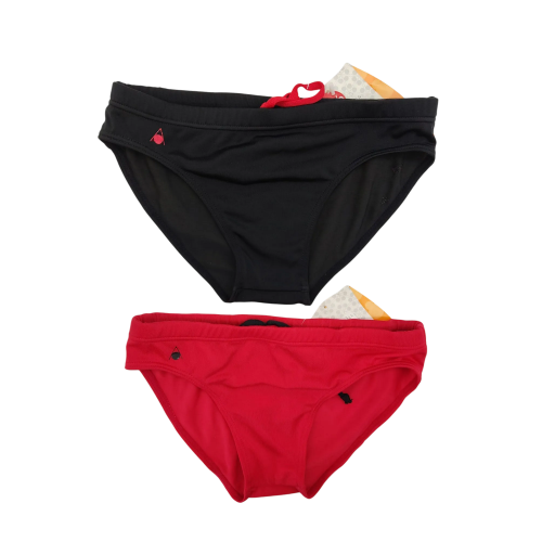 AQUA SPHERE - Jungen Badehose - 2 Stück,  Totenköpfe, Gr. 164, 13-14 Jahre (sehr klein geschnitten)