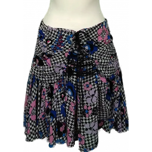 Guess Damenrock Blumenmuster Gr. M