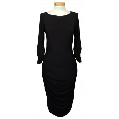 Joseph Ribkoff Damen Midikleid schwarz Gr. S