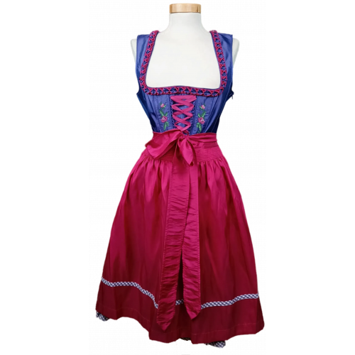 Landhaus by C&A Dirndl violett/rosa/weiß Gr. S