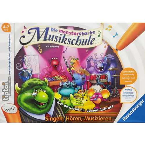 tiptoi® Die monsterstarke Musikschule - Lernspiel - Ravensburger