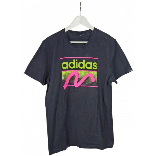 Adidas Herren T-Shirt, schwarz - Gr. M 