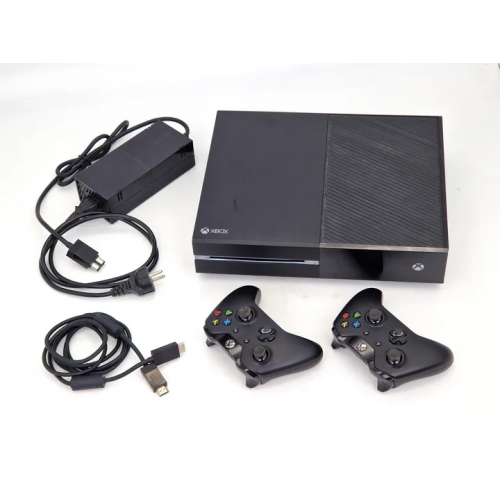Microsoft Xbox One Set - Xbox One Konsole mit zwei Controllern und Zubehör