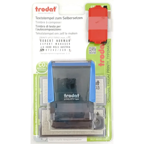 Trodat Typomatic Printy 4912