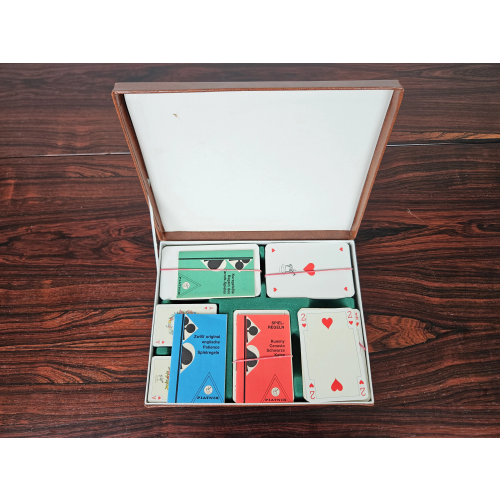 Vintage Spielkartenkassette - Piatnik