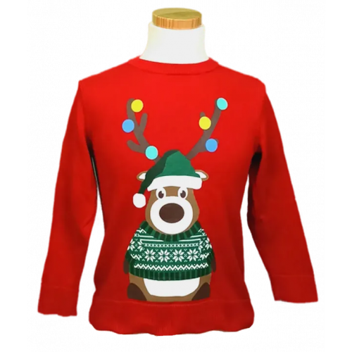 H&M Kinder Weihnachtsshirt Gr. 110/116