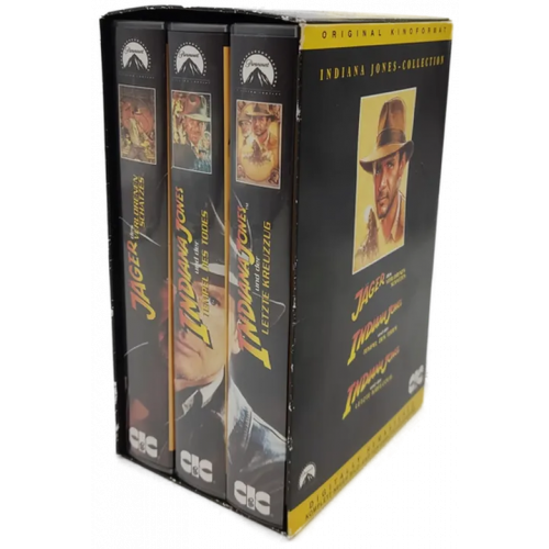 VHS "Indiana Jones-Collection-Box Digitally Remastered"