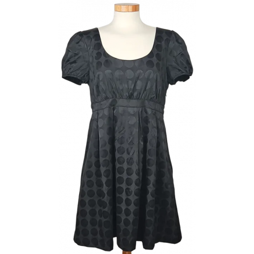 REVIEW Damen Midikleid, schwarz - Gr. L 