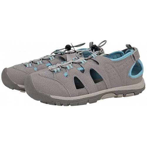 CRANE Damen Outdoor Sandalen - Gr 41 - grau 