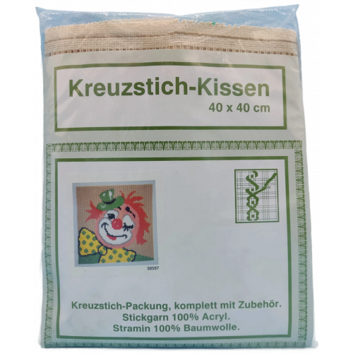 Kreuzstich-Kissen 40 x 40 cm