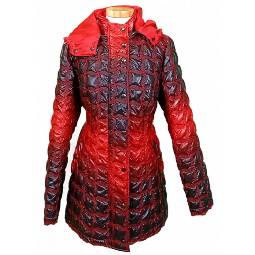 Pause Cafe Damen Mantel schwarz/rot Gr. 42