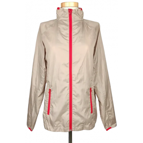 Jaua Wellness Damen Sportjacke, beige - Gr. M