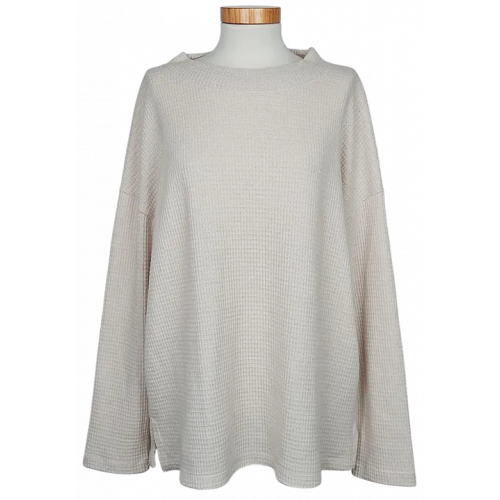 TOM TAILOR Damen Pullover, beige - Gr. XXL
