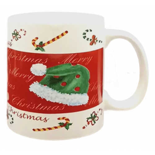 Weihnachtstasse gemustert