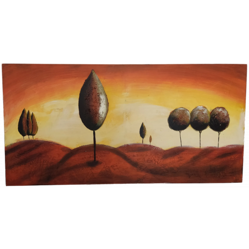 Bild Acryl Sonnenuntergang
