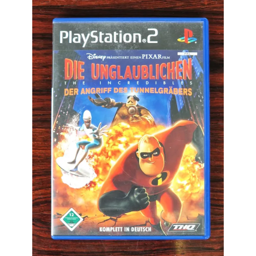 Die Unglaublichen: Der Angriff des Tunnelgräbers – PlayStation 2