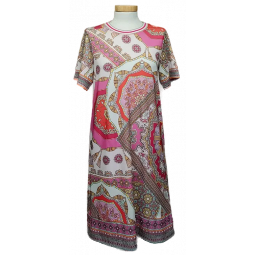 Hale Bob Damen Kleid mehrfarbig gemustert Gr. XS