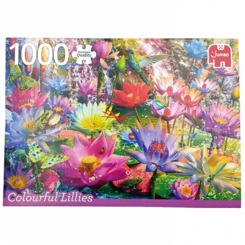 Jumbo Coloreful Lillies 1000 Teile