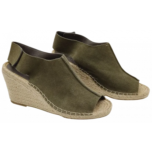 YAYA Damen High Heel Sandalen, grün - Gr. EU 41