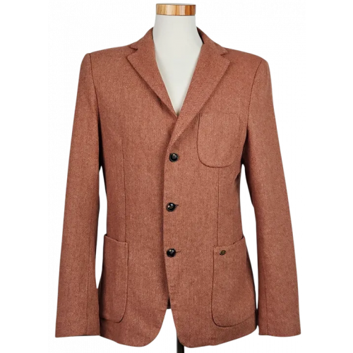SCOTCH & SODA Herren Wollsakko, rot - Gr. L 