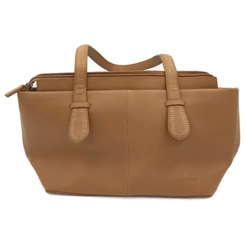 Esprit Damen Handtasche braun