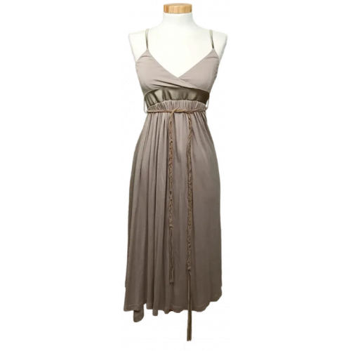 Vero Moda Damen Midikleid hellbraun Gr. S