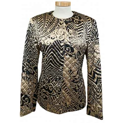 Gerry Weber Damen Jacke gold/schwarz Gr. M