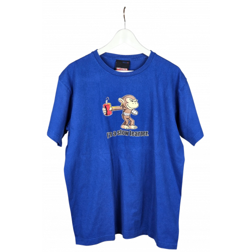 Fun T-Shirt Herren, blau - Gr. XL 