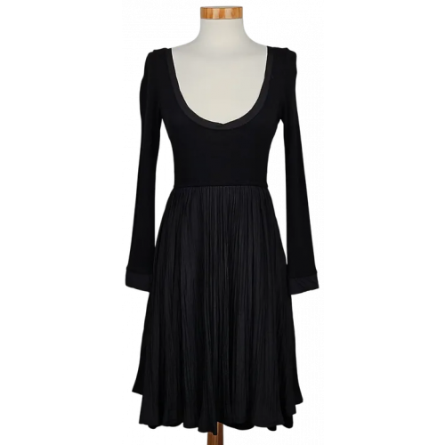 e2 by Erika Eibl Damen Kleid, schwarz - Gr. XS/34