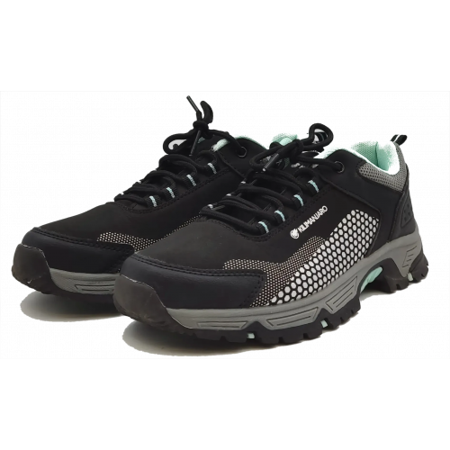 Kilimanjaro Damen Wanderschuhe schwarz/türkis Gr. 39