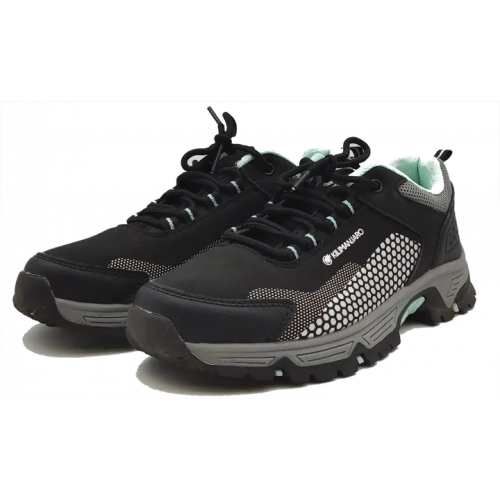 Kilimanjaro Damen Wanderschuhe schwarz/türkis Gr. 39