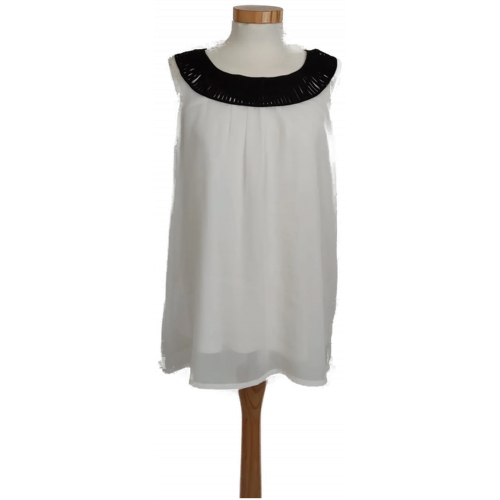 Comma Damen Shirt weiß/schwarz Gr. 38