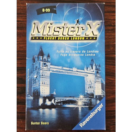 Mister X - Flucht durch London - Gesellschaftsspiel - Ravensburger